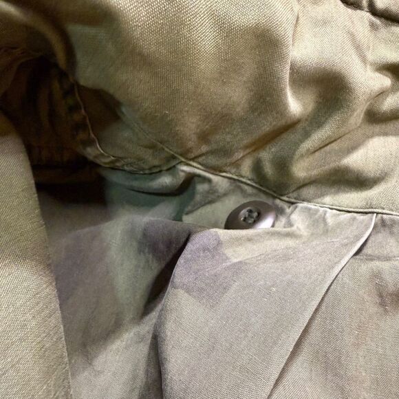 Vtg US Army M-65 Field Jacket Medium Regular OG-107 Vietnam Era Unauthenticated - Picture 13 of 16